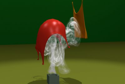 2006 Talks: Chentanez_Simultaneous Coupling of Fluids and Deformable Bodies