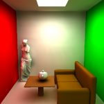 Precomputed radiance transfer for dynamic scenes with diffuse interreflection
