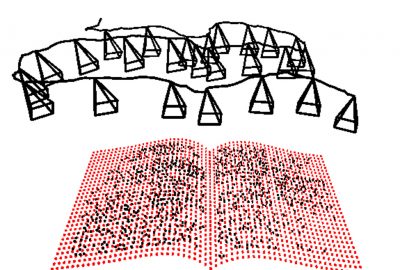 2006 Talks: Sato_Video Mosaicing for Curved Documents by Structure from Motion