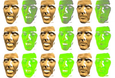 2006 Talks: Schall_Feature-preserving Denoising of Time-varying Range Data