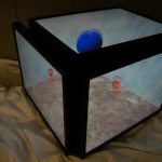 Cubee: a cubic 3D display for physics-based interaction