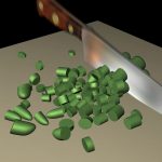 Chop it up!: animation--driven modeling, simulation, and shading in the kitchen