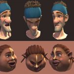 Fast and reusable facial rigging and animation