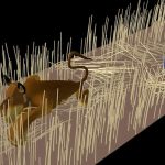 Shaping, simulating and rendering the grasses of Madagascar: Escape 2 Africa