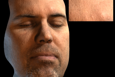 2007 Poster Chabert Fast Rendering of Realistic Faces with Wavelength Dependent Normal Maps 01