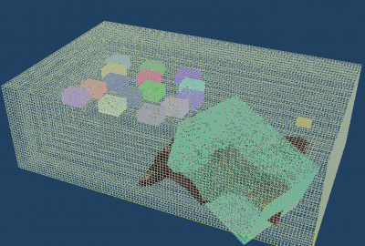 2007 Poster Dobashi Visual Simulation of Smoke Using Overlapping Grids 01