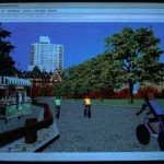 Peloton: A VRML-based bicycling simulator