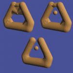 Geometric reconstruction with anisotropic alpha-shapes
