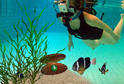 2009 Posters Blum Augmented Reality under water