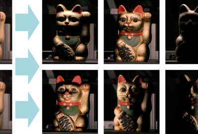 2009 Posters Fyffe Cosine Lobe Based Relighting from Gradient Illumination Photographs