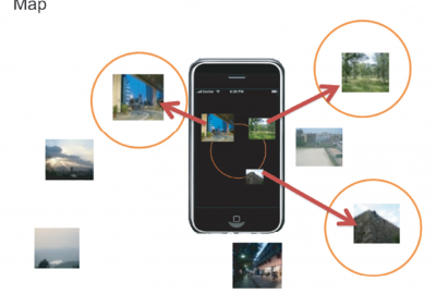 2009 Posters Takeda Actual Map Based Interface for Browsing Content on Mobile Devices 04