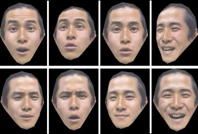 2003 Talks: Nagai_Facial Action Boundary ~ Image-Based Real-Time 3D Facial Animation ~