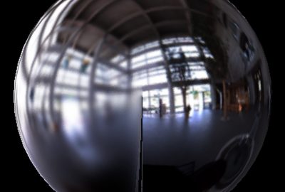 2003 Talks: Okumura_Fast Rendering of Reflections in Non-uniform Surfaces Using a Multi-Scale Environment Map