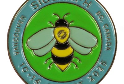 2025 SIGGRAPH Bee Pin