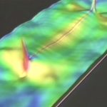 SIGGRAPH 1987 Animation: Haber_Dynamic Crack Propogation with Step Function Stress Loading