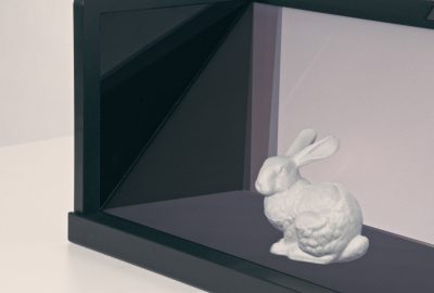 2024 Art Papers: Yokoyama_Floating on the Boundary Perceptions of a Reality in a Half Digital Half Physical Bunny