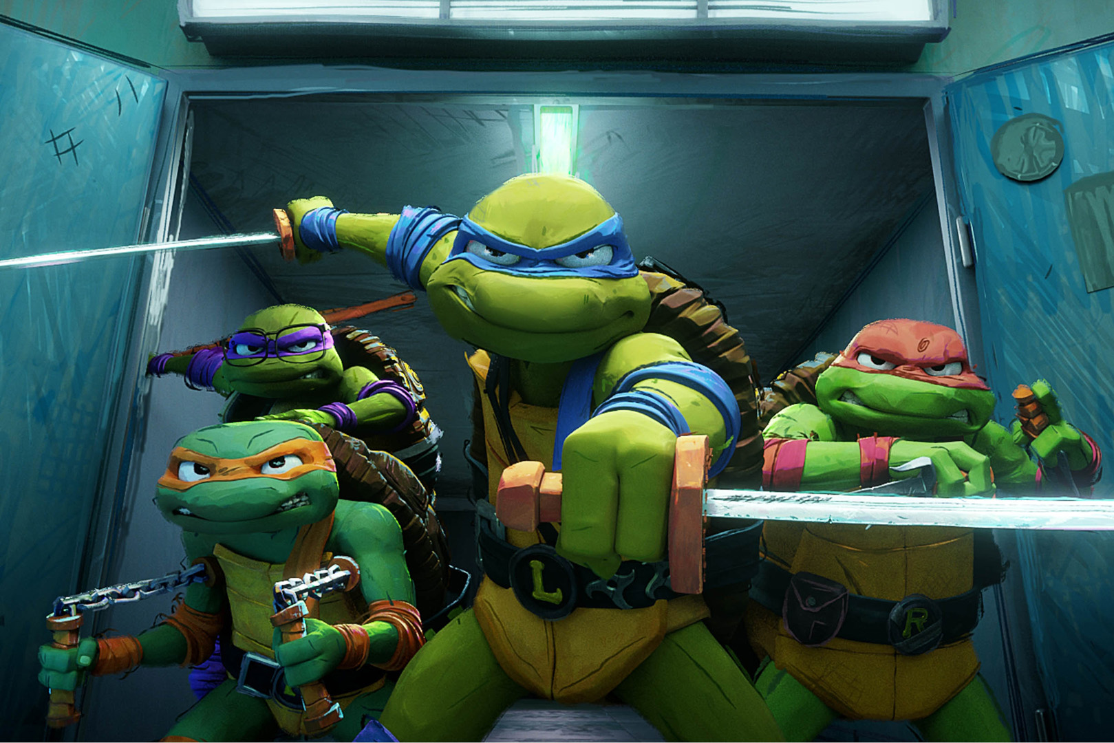 2024 Production Session: Daigle_Oozing Hand Crafted 2D Illustration Into a 3D Ninja Turtle World