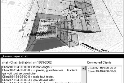 2002 WebGraphics Babski_knowscape, a 3D multi-user experimental web browser