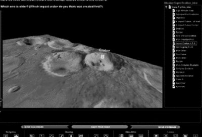 2002 WebGraphics: Coppin_EVENTSCOPE-Discovering Mars with Internet-Based Virtual Environments