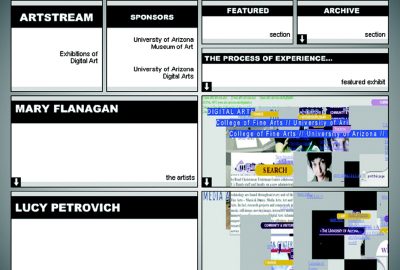 2003 WebGraphics: Hapgood_ArtStream - Bringing Web Art into Museum Culture
