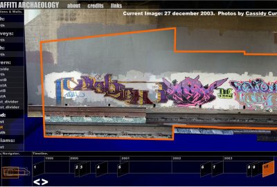 2004 WebGraphics: Curtis_Graffiti Archaeology