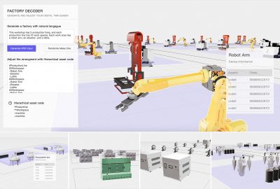 2024 Posters: Du FactoryDecoder Expertise Free Digital Twin Generation and Modification Tool
