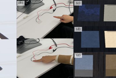 2024 Posters: Iida A Study on Tactile Illusions of Temperature and Touch Through Virtual Hand Illusion
