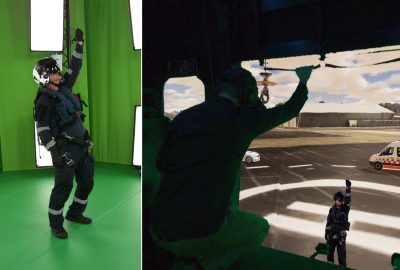 2024 Posters: McGhee 3DCrewCap Applying 3D Volumetric video capture for XR helicopter rescue crew training and simulation