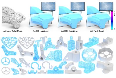 2024 Technical Papers: Dong_NeurCADRecon Neural Representation for Reconstructing CAD Surfaces by Enforcing Zero Gaussian Curvature