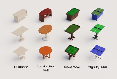 2024 Technical Papers: Sella_Spice-E Structural Priors in 3D Diffusion Using Cross-Entity Attention