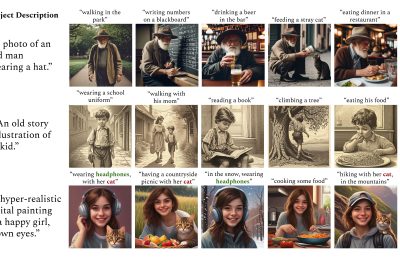 2024 Technical Papers: Tewel_Training-free Consistent Text-to-image Generation