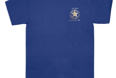 1990-SIGGRAPH-Blue T-shirt-AV Crew-Front