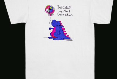 1993-SIGGRAPH-White T-shirt-The Next Generation