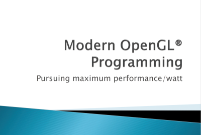 2014 SA_Courses_Li_Modern OpenGL Programming