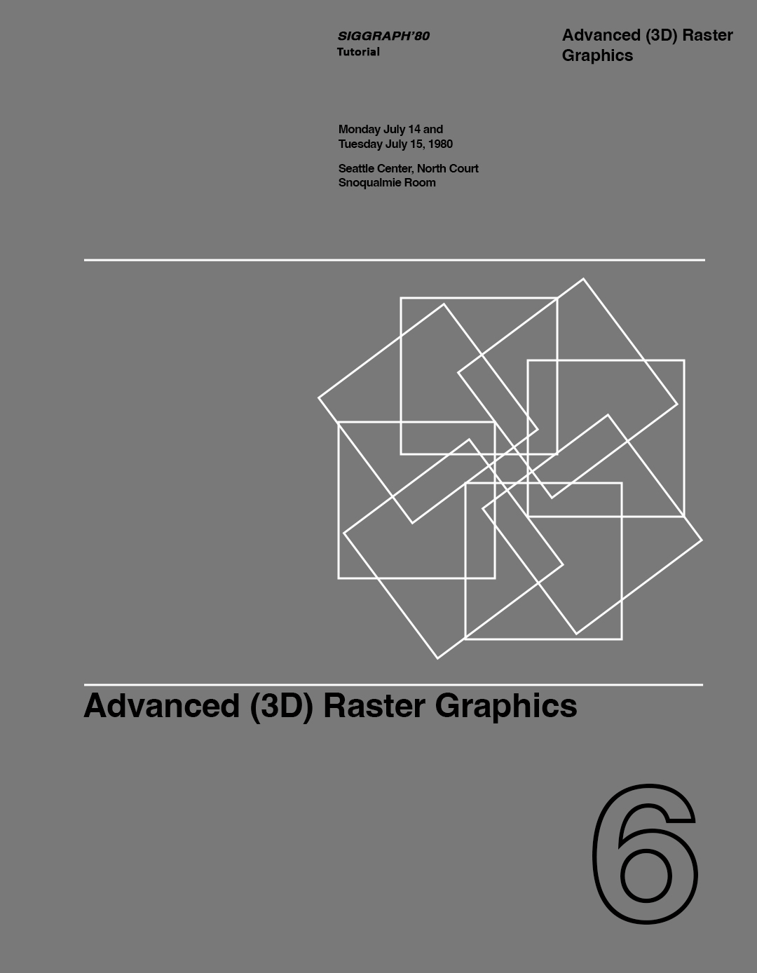 1980-06-Course-Cover-Advanced-3D-Raster-Graphics