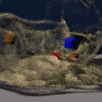 2010 SA Technical Paper: Narain_Free-flowing granular materials with two-way solid coupling