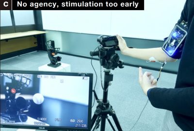 2019 ETech Nishida: Demonstrating Preemptive Reaction: Accelerating Human Reaction using Electrical Muscle Stimulation Without Compromising Agency