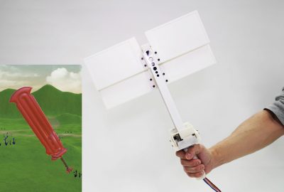 2019 ETech Liu: ShapeSense: A 2D Shape Rendering VR Device with Moving Surfaces that Controls Mass Properties and Air Resistance