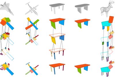 2019 SA Technical Papers_Sun_Learning adaptive hierarchical cuboid abstractions of 3D shape collections