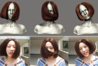 2019 SA Technical Papers_Yang_Dynamic hair modeling from monocular videos using deep neural networks