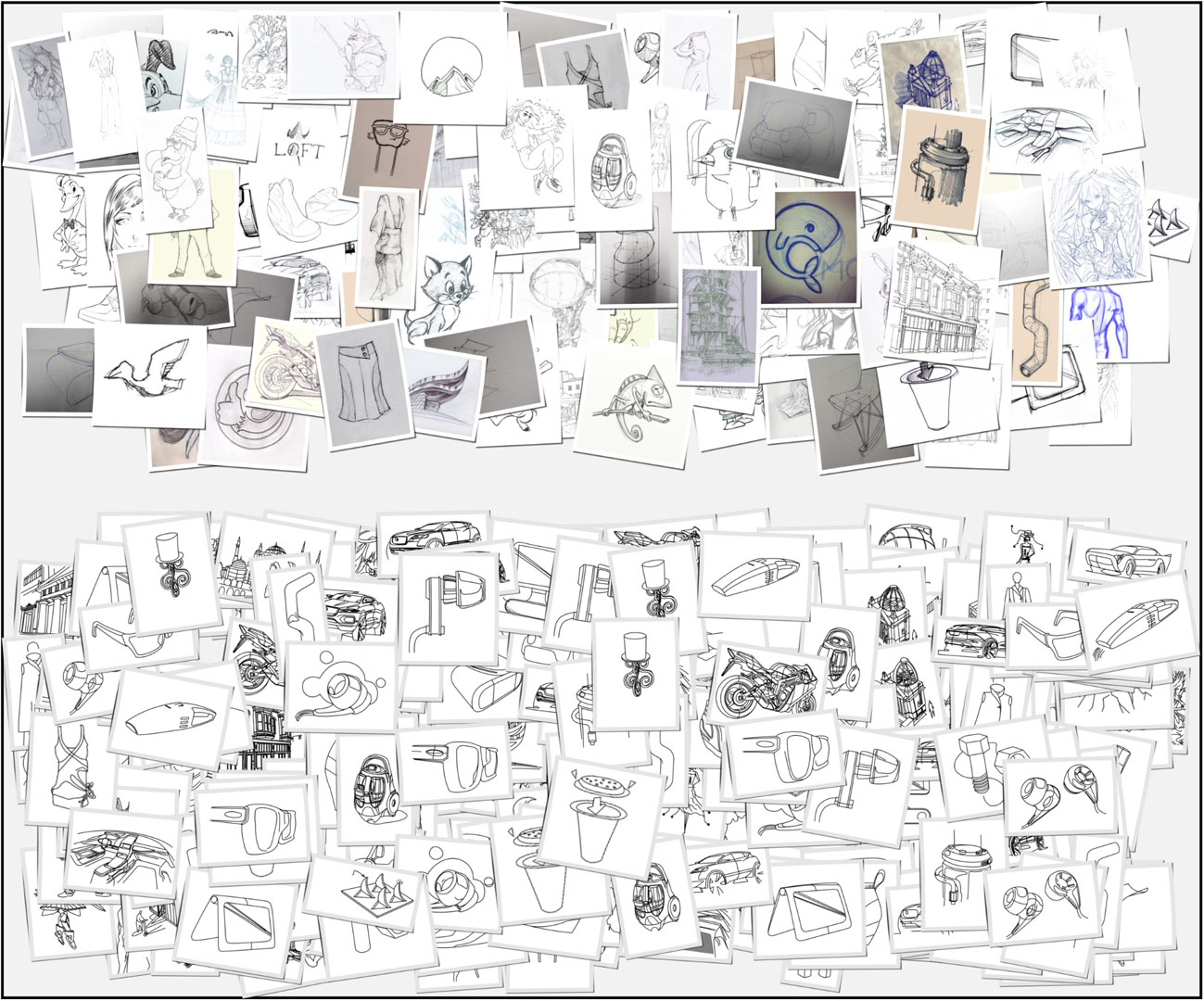 2020 SA Technical Papers_Yan_A benchmark for rough sketch cleanup