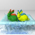 2022 SA Technical Papers_Takahashi_ElastoMonolith: A Monolithic Optimization-based Liquid Solver for Contact-Aware Elastic-Solid Coupling