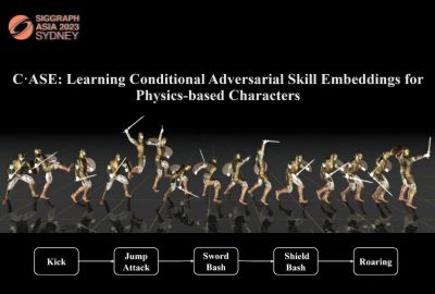 2023 SA_Technical_Papers_Dou_C∑ASE_Learning Conditional Adversarial Skill Embeddings for Physics-based Characters