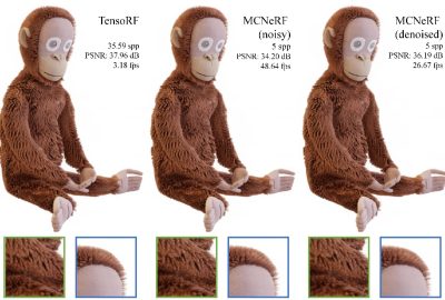 2023 SA_Technical_Papers_Gupta_MCNeRF_Monte Carlo Rendering and Denoising for Real-Time NeRFs