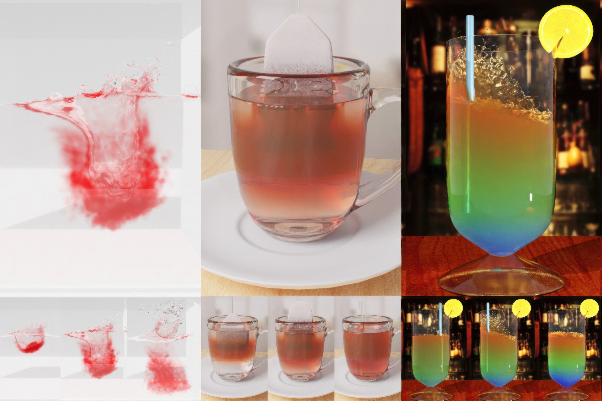 2023 SA_Technical_Papers_Xu_An Implicitly Stable Mixture Model for Dynamic Multi-fluid Simulations