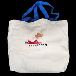 1998-Collectible_White Canvas-Bag-Front