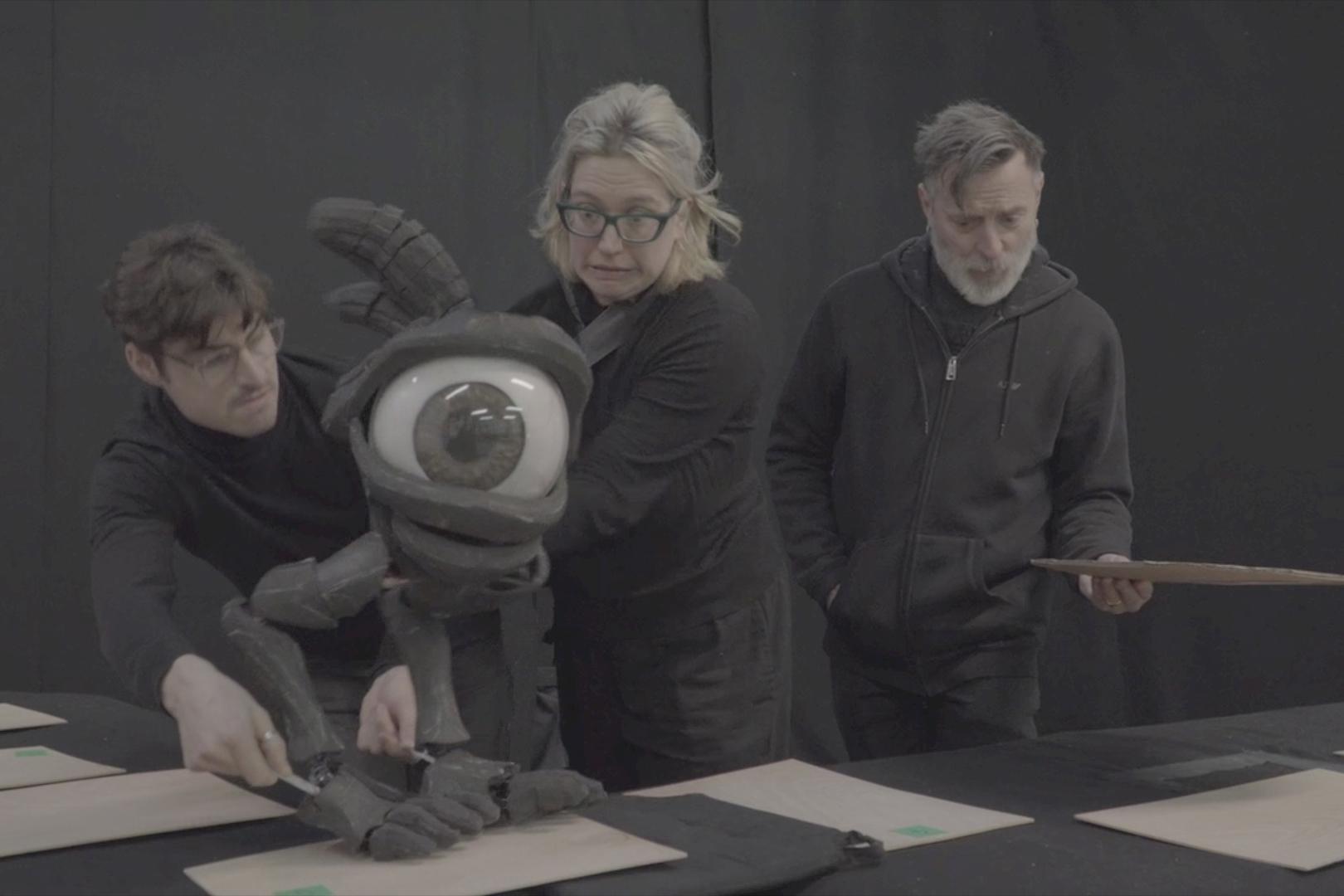 2025 Realtime Live_Mars_PUPPIX - Real Time Live Performed Digital Characters Using Physical Puppet Twins