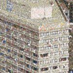 2006 Teapot Exhibit_Greger_Boston Skyline, Rendered With Teapots