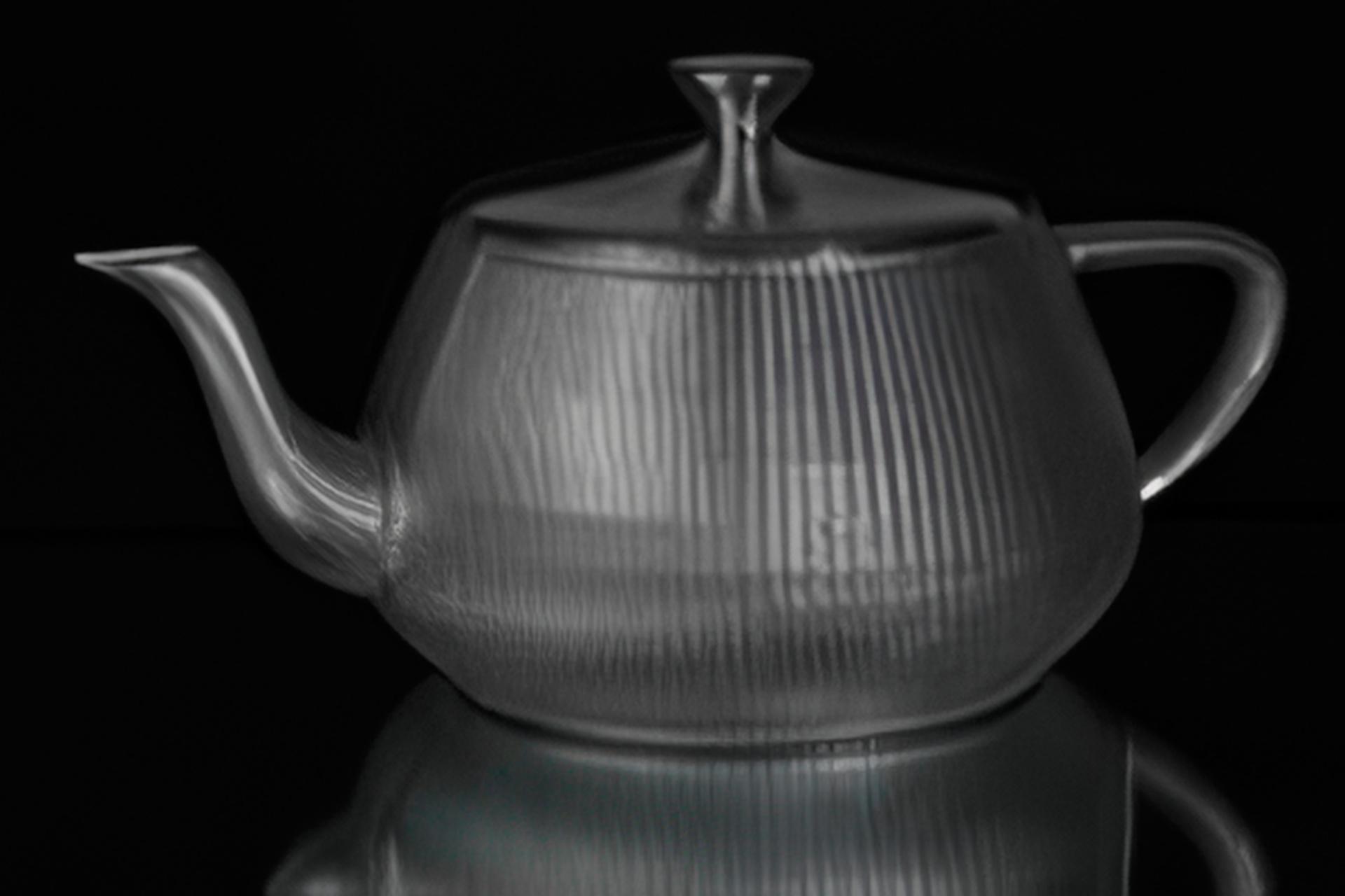 2006 Teapot Exhibit_Torrence_Aluminum Utah Teapot