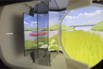 2025 Posters_Kamide_Smartphone-Based Simple HMD With Multiple Mirrors and Lenticular Lens for Ultra-Wide Field of View